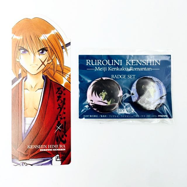 Wallpaper Rurouni Kenshin Movie Exclusives Can Badge Set Pin And Bookmark Desktop Wallpaper