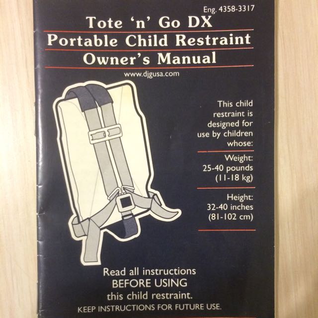 Tote n go sales portable car seat