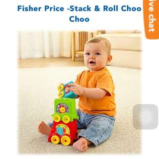 Fisher Price Stack & Roll Choo Choo