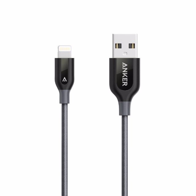 Anker Powerline+ Micro USB/USB-C/Lightning Cable (1-Year Warranty) (Category: Cables & Adaptors) located in Manila. Submitted by techsmartph (Listing ID 59938225, Image 2). Description: Micro USB (1ft/3ft/6ft/10ft) - P699/P799/P899/P1049 Lightning (1ft/3ft/6ft/10ft) - P999/P1099/P1299/P1449 USB-C to USB 3.0 (3ft/6ft) - P899/P1099 USB-C to USB-C (3ft) - P899 Gray/Red -Lasts 6X Longer: Reinforced stress points with a 6000+ bend lifespan make PowerL