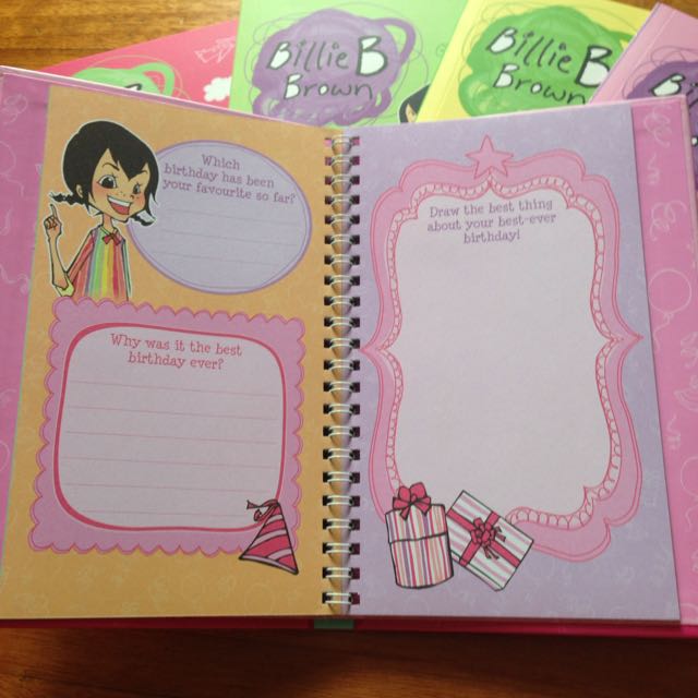 Billie B Brown The Birthday Collection Books Stationery On