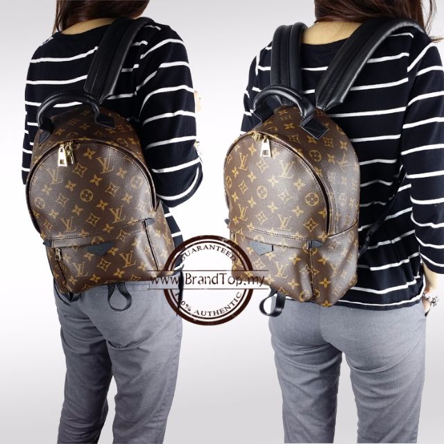 lv backpack pm size