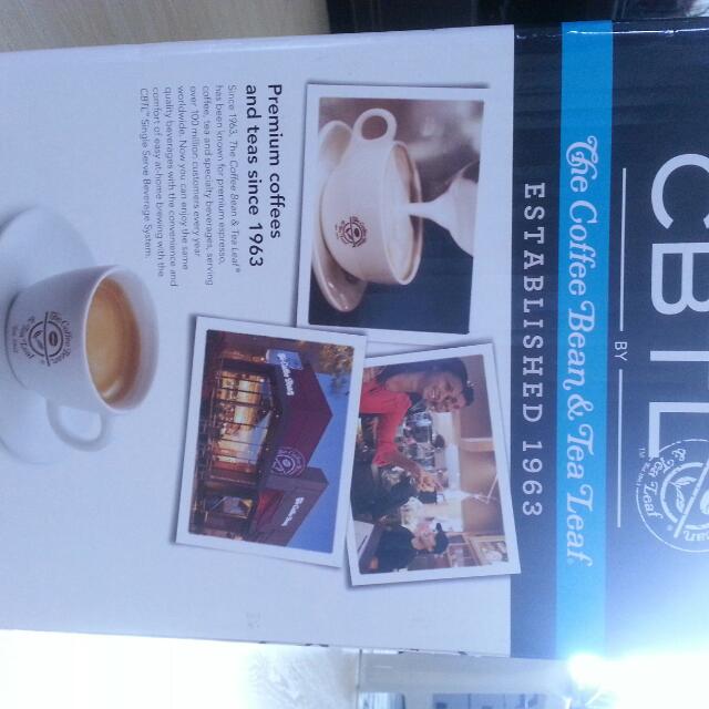 Coffee Bean and Tea Leaf (CBTL) Coffee Machine, TV & Home Appliances