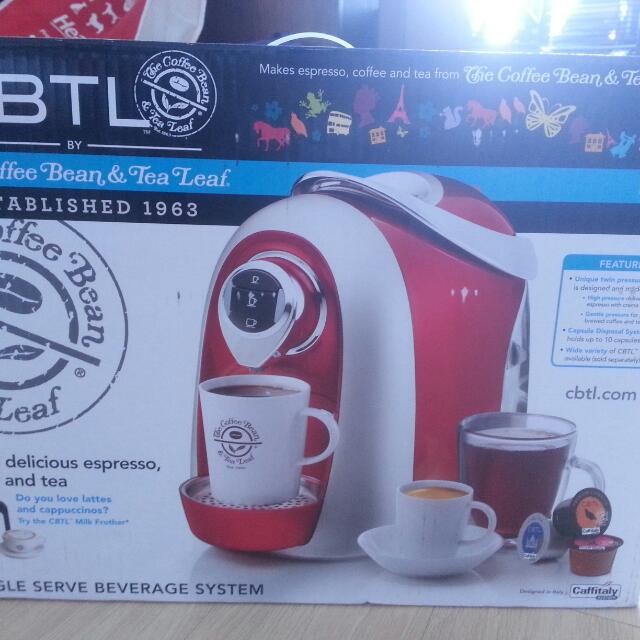 Coffee Bean and Tea Leaf (CBTL) Coffee Machine, TV & Home Appliances