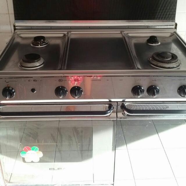 Elba 4 Burner Gas Hob With Built In Oven Home Appliances On Carousell