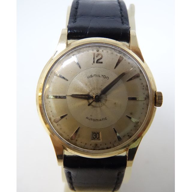 Hamilton watch 14k gold online