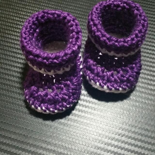 handmade booties for babies