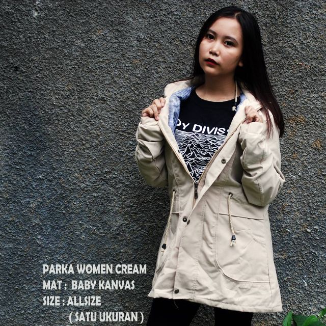 70 Model Jaket Kanvas Wanita Gratis Terbaru