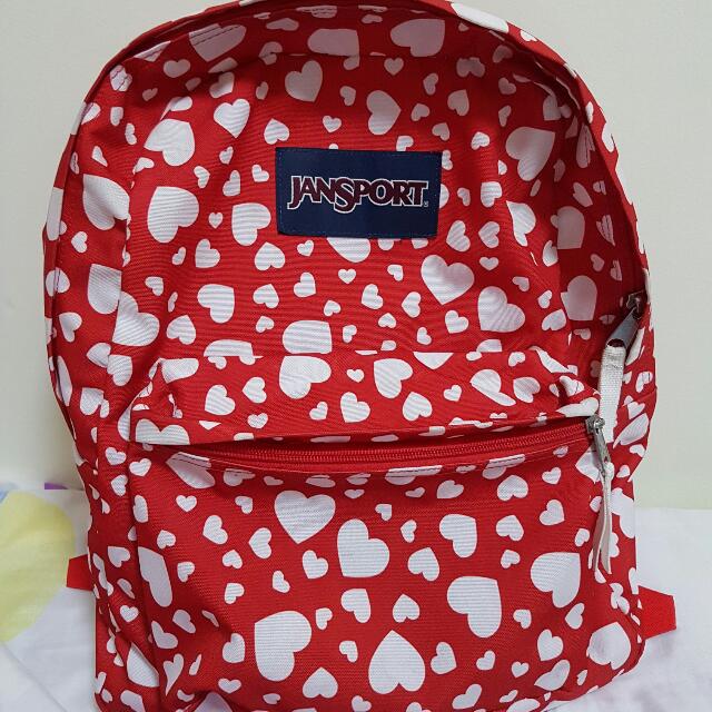 Jansport heart backpack new arrivals