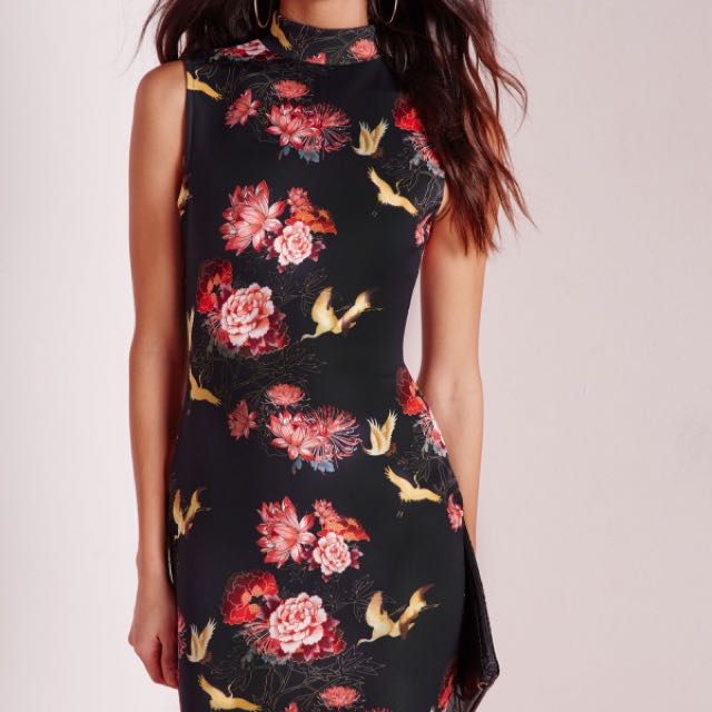 Oriental shop dress missguided