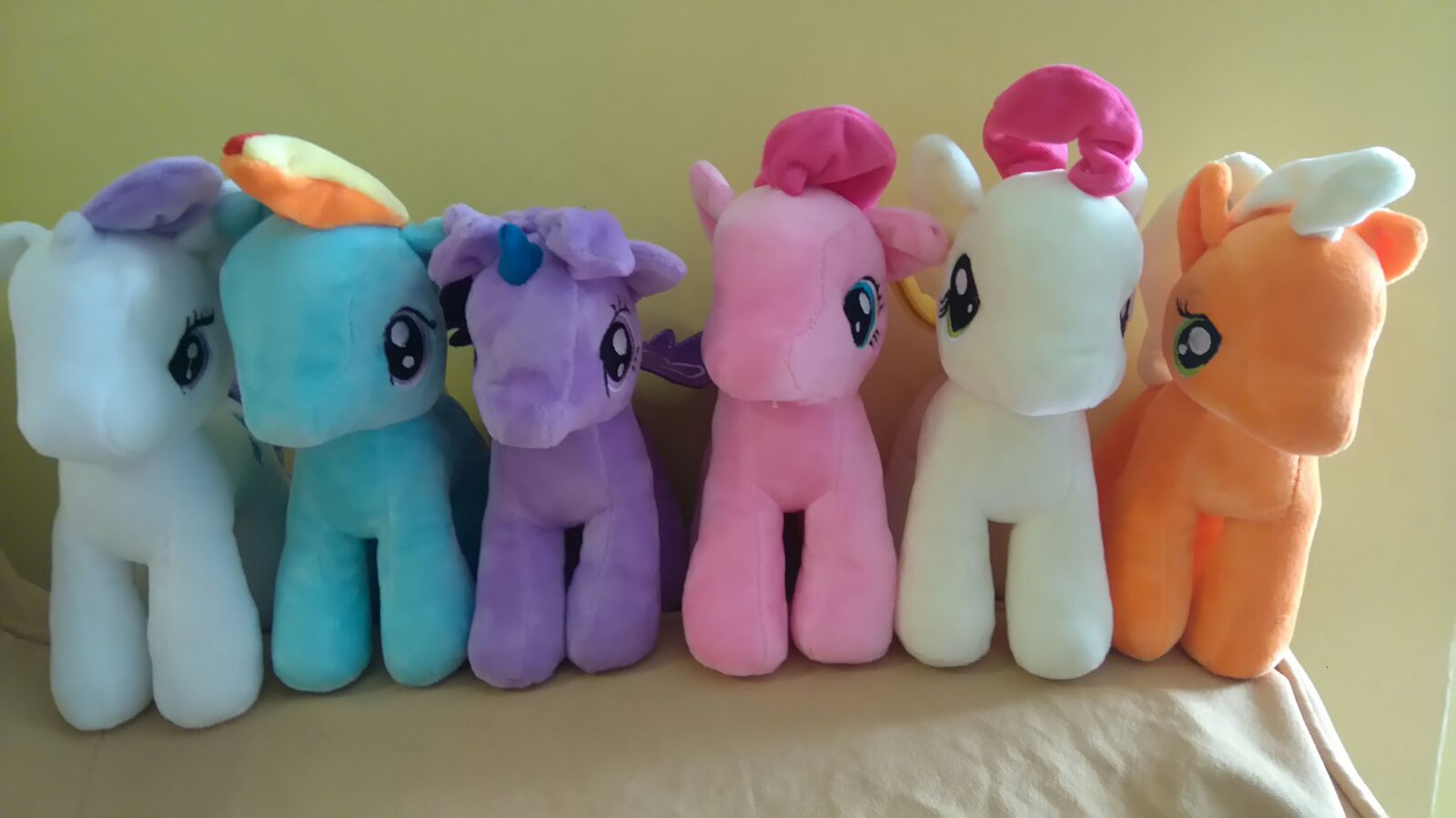 My Little Pony Plush Toys Soft Toys 20cm Rarity Rainbow Dash Twilight Sparkle Pinkie Pie Fluttershy Apple Jack Babies Kids On Carousell