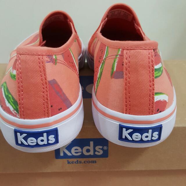 New Keds Watermelon Slip On Luxury Sneakers Footwear on Carousell
