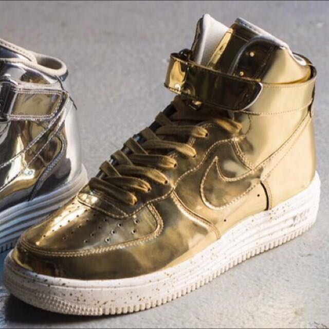 mens gold nike
