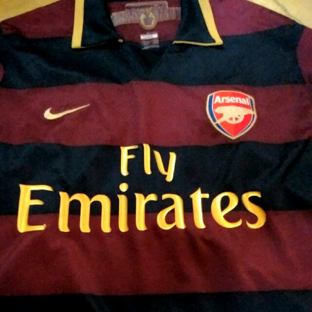 Arsenal 07 08 Third Kit Long Sleeve Sports On Carousell