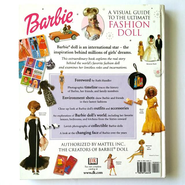 barbie a visual guide to the ultimate fashion doll
