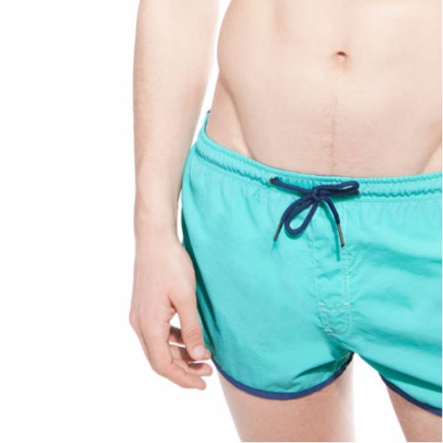 bershka swim shorts