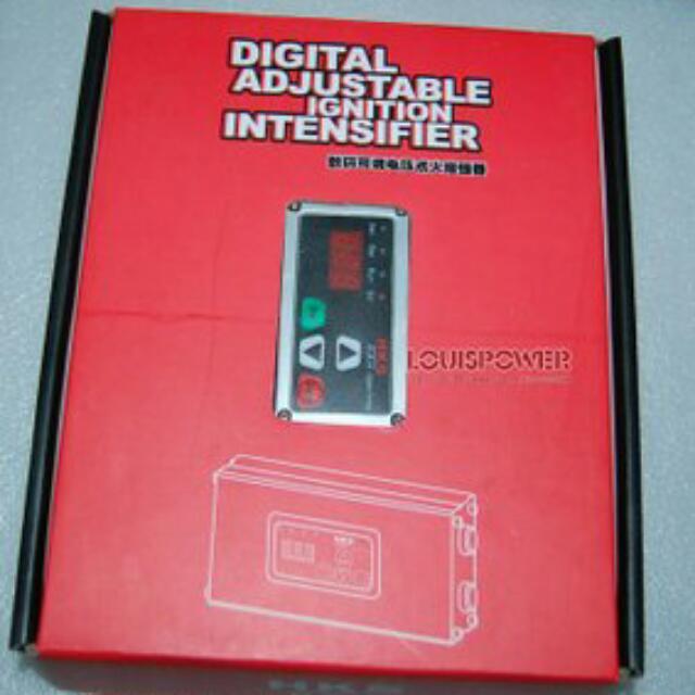 Digital Adjustable Ignition Intensifier (Spark Plug Booster), Car