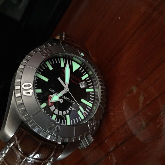 Girard Perregaux Sea Hawk II Pro 3000m In Titanium 45mm