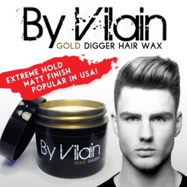 Gold Digger Hair Wax By Villian Men S Fashion On Carousell