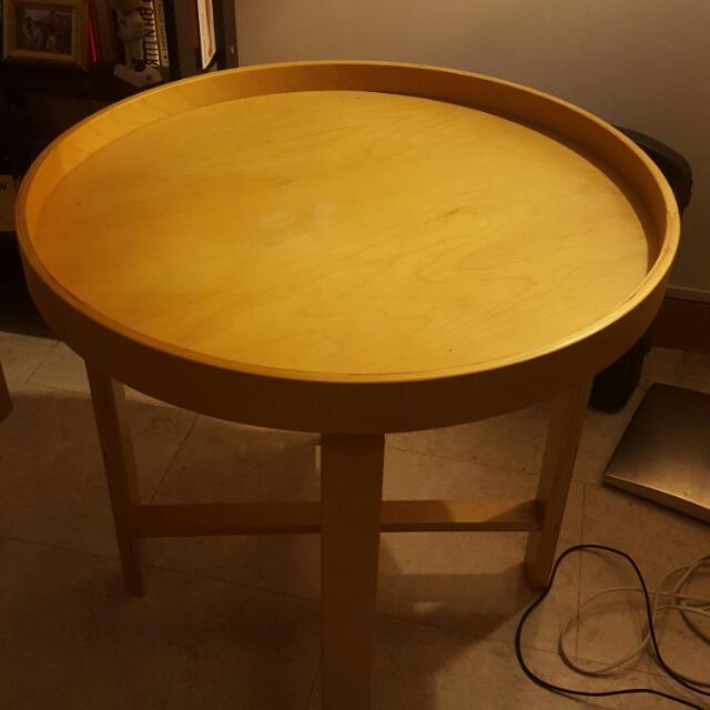 Ikea Side Table, Furniture & Home Living, Furniture, Tables & Sets on