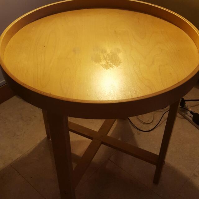 Ikea Side Table, Furniture & Home Living, Furniture, Tables & Sets on