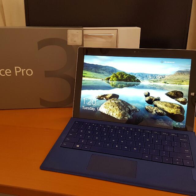 Microsoft Surface Pro 3 I5 128gb 4gb Ram Electronics On Carousell