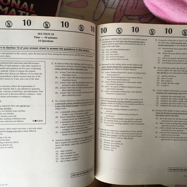 Princeton Review SAT Practice Tests, Hobbies & Toys, Books & Magazines ...