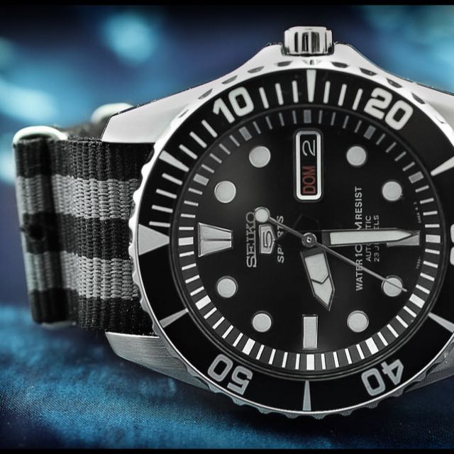 Seiko SNZF17 Submariner Sea Urchin Men s Fashion Watches Accessories Watches on Carousell