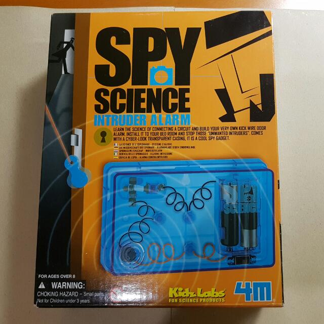 spy science intruder alarm