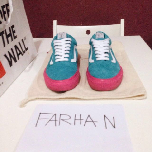 Vans old skool pro best sale s golf wang blue pink