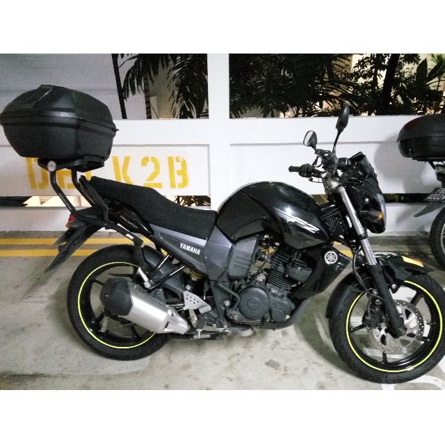 (Reserved)Yamaha FZ 16 (2013 Model) Black, Motorcycles on Carousell