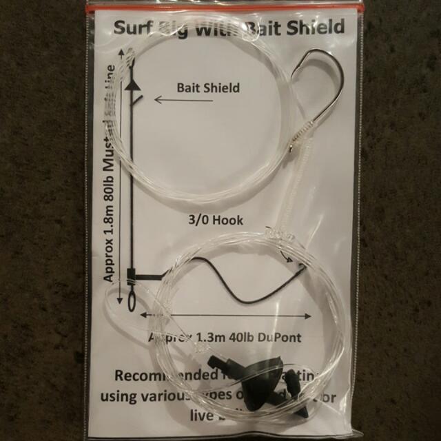 Bottom Feeder Surf Rig With Bait Shield Everything Else On Carousell