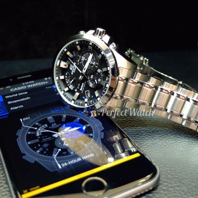 Casio edifice dual store dial world time