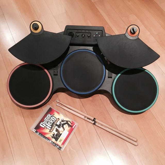 Drum Kit/Pad Guitar Hero PS3, Hobbies & Toys, Toys & Games on Carousell