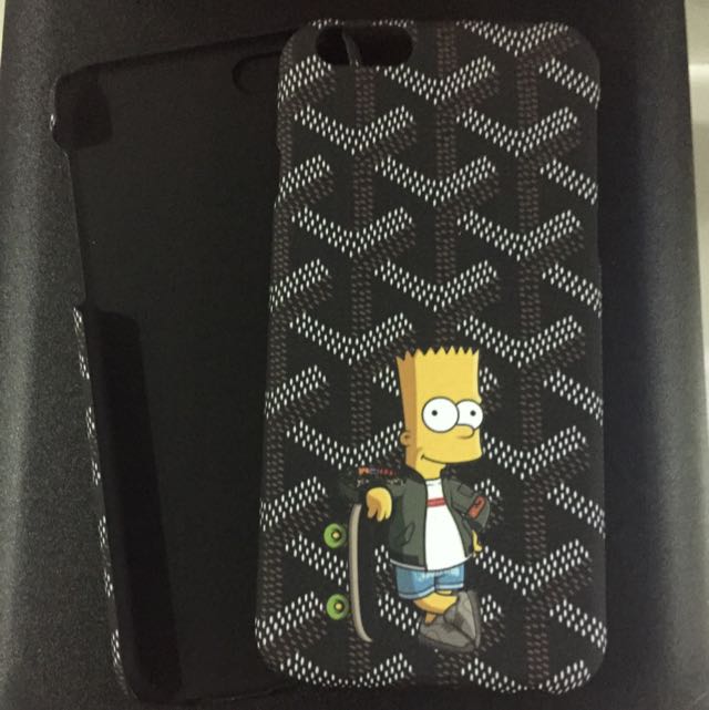 New arrival Inspired GOYARD SUPREME SIMPSON YEEZY 350 iPhone 6 Case