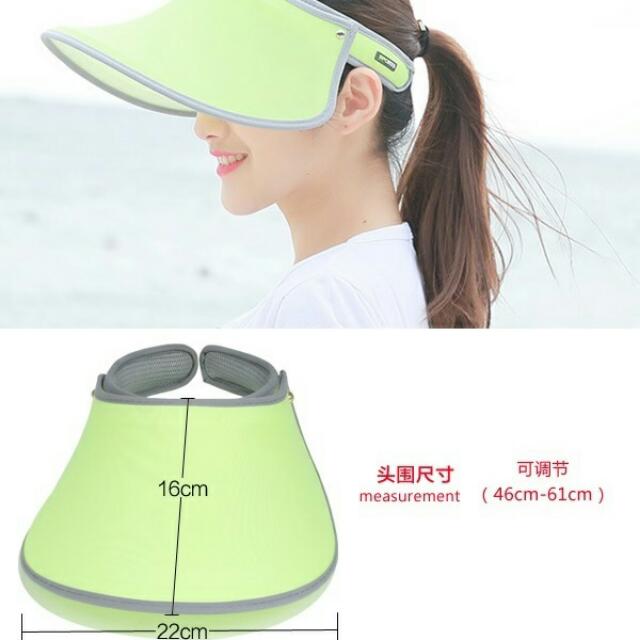 Sunblock Cap, Women's Fashion, Watches & Accessories, Hats & Beanies on  Carousell
