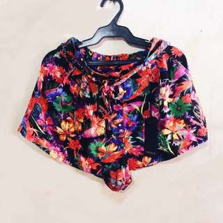 Forever 21 Tropical Print Shorts