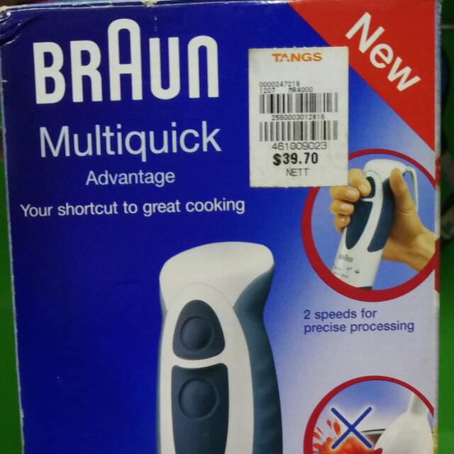 Braun Handheld Food Processor (For Baby Puree Food), Babies & Kids