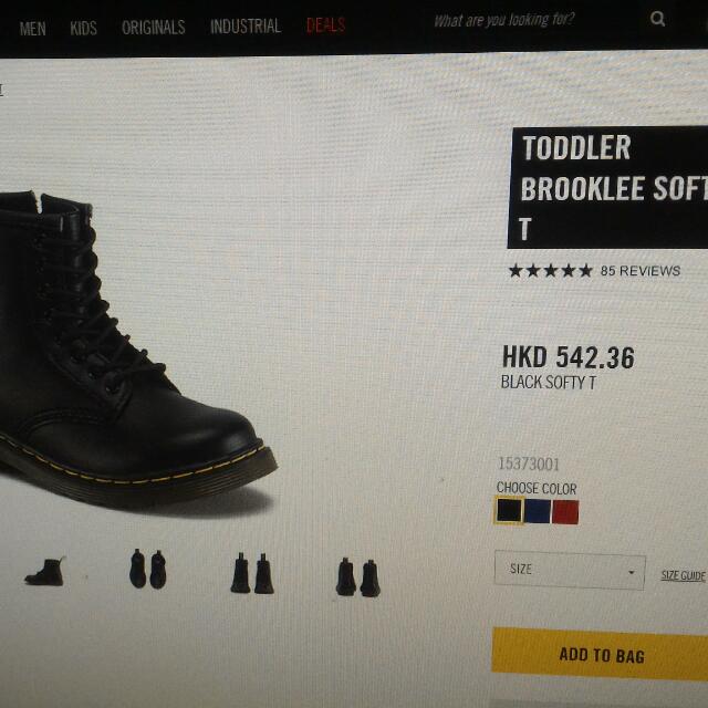 dr martens kids size