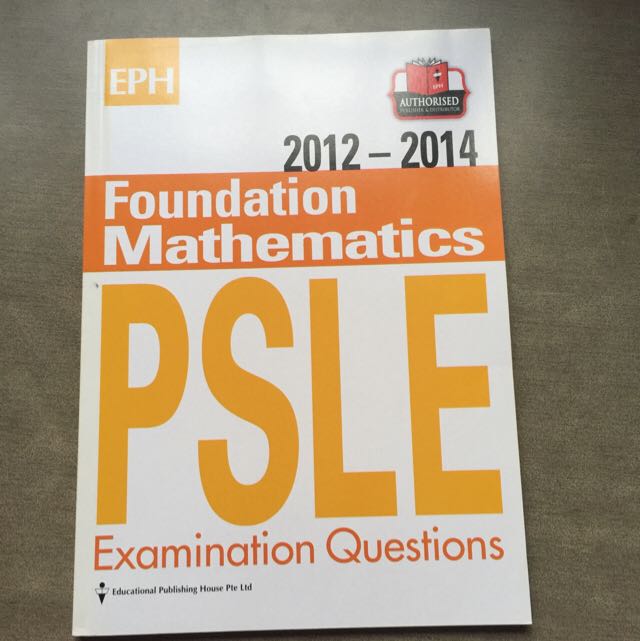 EPH Foundation math PSLE Exam Question Booklet, Hobbies & Toys, Books