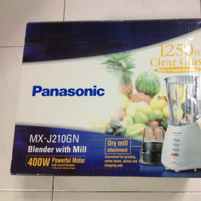 Panasonic Blender With Mill, TV & Home Appliances, Kitchen Appliances