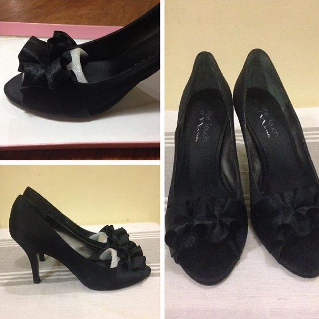 nina black heels