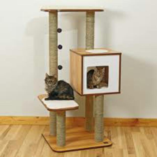 vesper high base cat tree