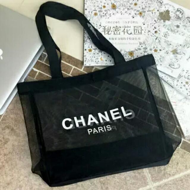 Chanel Parfum Transpa Shoulder Tote Bag Luxury Bags Wallets Chanel Parfum Transpa Shoulder Tote Bag Luxury Bags Wallets On Carou
