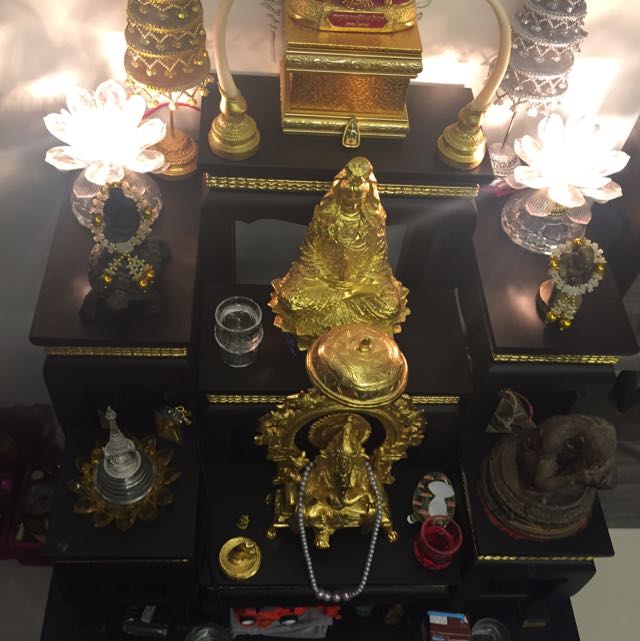 Thai Buddha Altar Table, Furniture & Home Living, Kitchenware ...