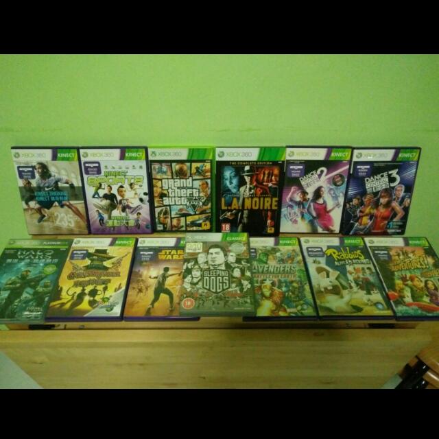 Xbox 360 Slim 4gb + 250gb Xbox Hard drive + 13 Games, Hobbies & Toys