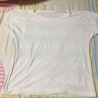 White Sheer Top