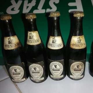 Vintage Miniature 5 Bottle Guinness Stout