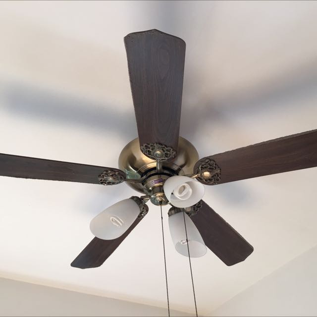 Ceiling Fan, Furniture & Home Living, Lighting & Fans, Fans on Carousell