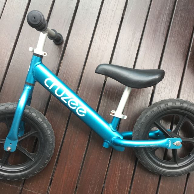 Cruzee Balance Bike Blue Sports On Carousell